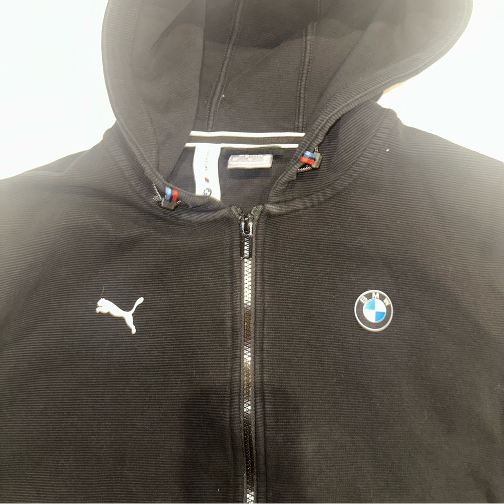 Puma Black Performance Jacket With Bmw Emblem - image 2